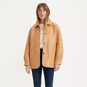 Levi’s faux leather jacket NWT